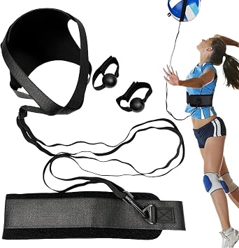 Volleyball Training Equipment | Rebounder Volleyball Training Aid | Spiking Serving Setting Trainer - for Youth Adults Players Coaches Schools Clubs Individual Team Pre-game Warm-up