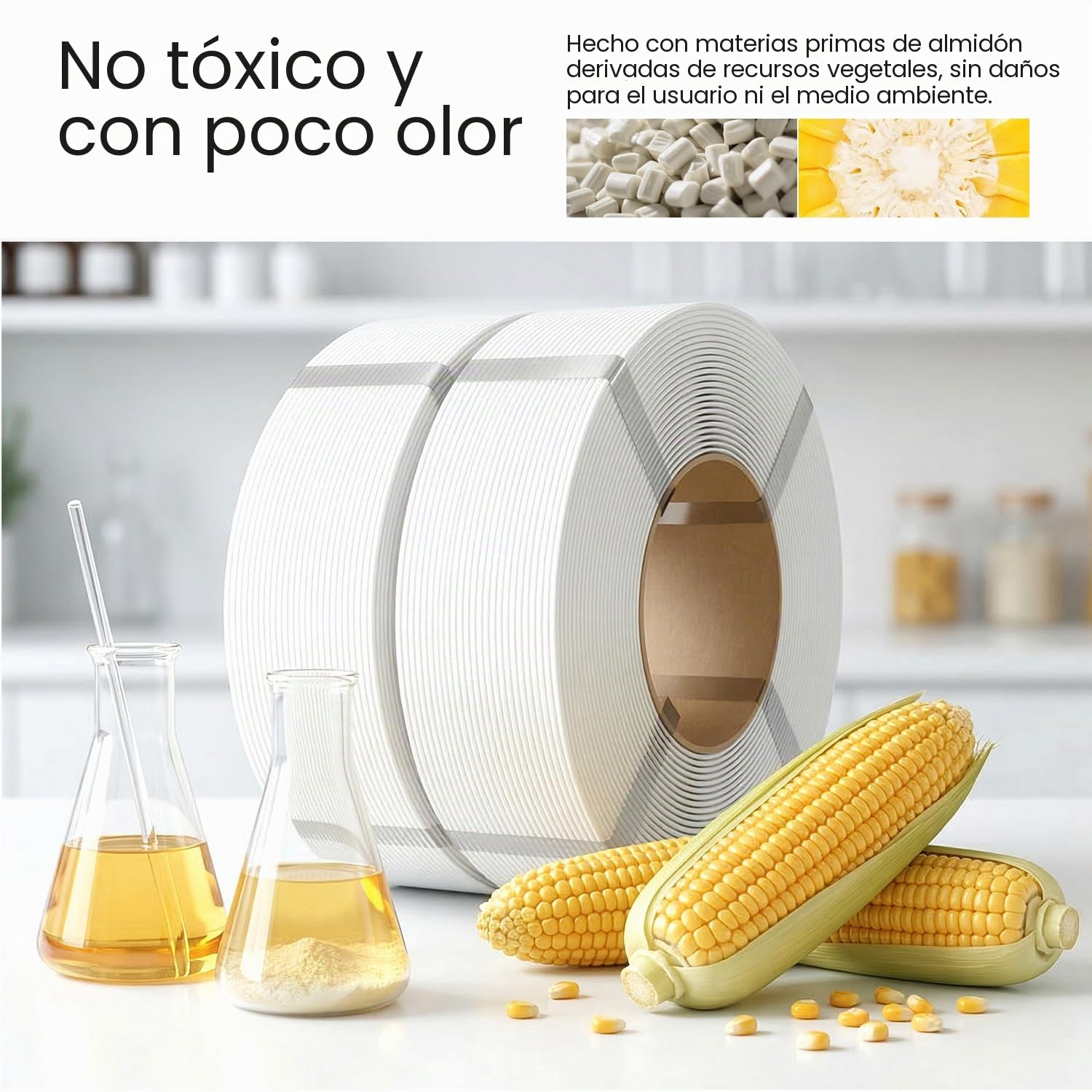 eSUN PLA Filamento de Recambio 1,75 mm, Precisión Dimensional +/- 0,05 mm, 1 kg por Bobina, 4 Bobinas para Impresoras 3D,Azul | Filamento de impresión 3D sin bobina, precisión dimensional +/- 0,05 mm, 1 kg por bobina, 4 bobinas para impresora 3D