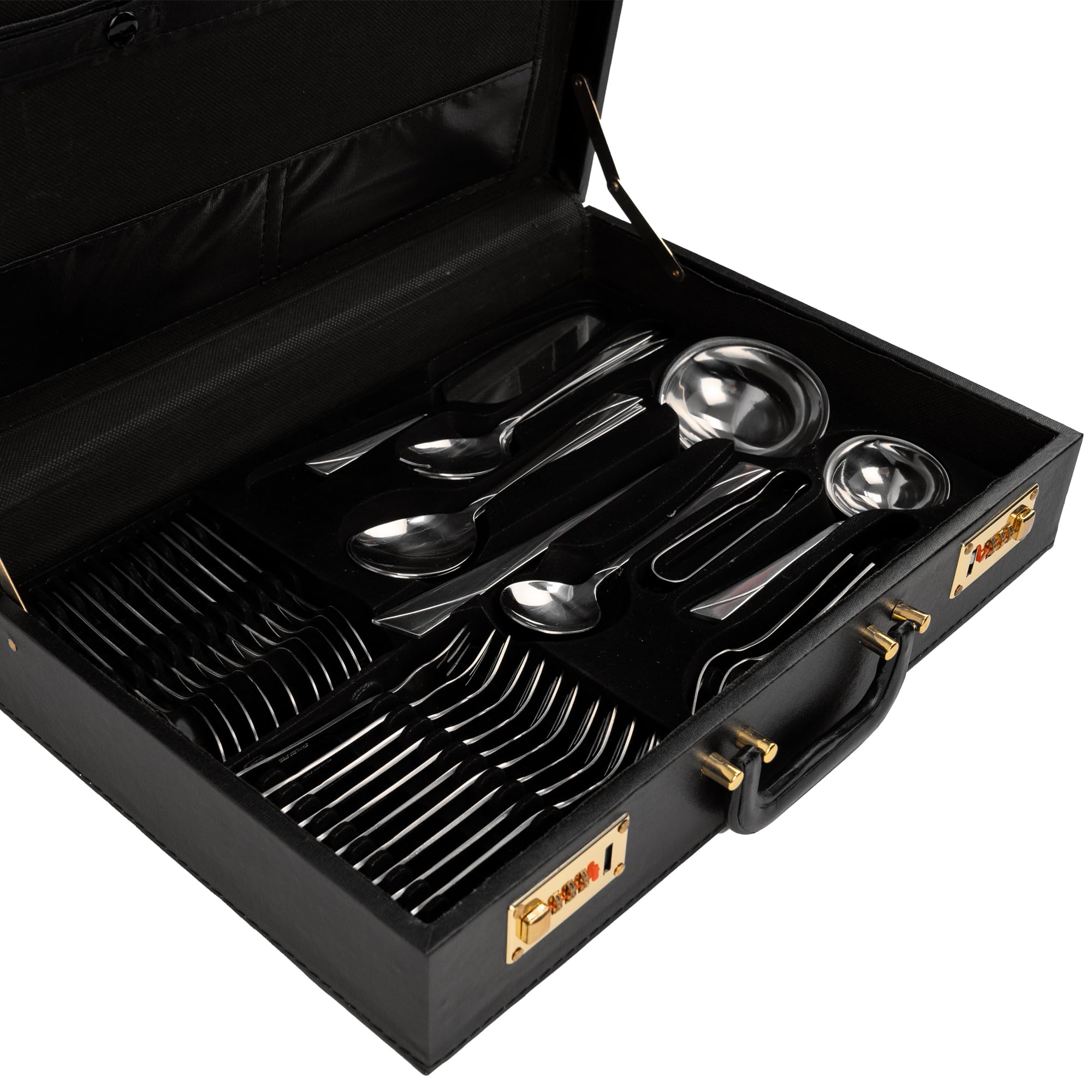 Service De Couverts En Inox 18/0 Pour 12 Personnes - 72 Pièces Karl Hausmann - Style Classique, Compatible Lave-vaisselle, Sans Nickel