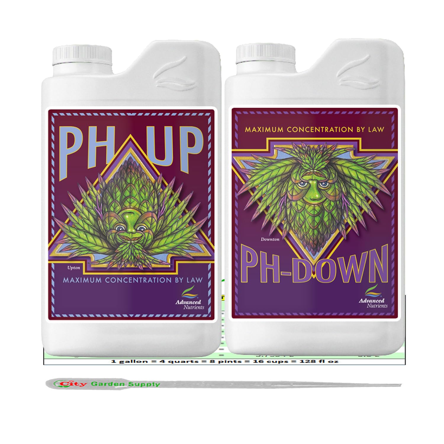 Advanced NutrientsHydro Galaxy pH-Down and pH-Up Set
