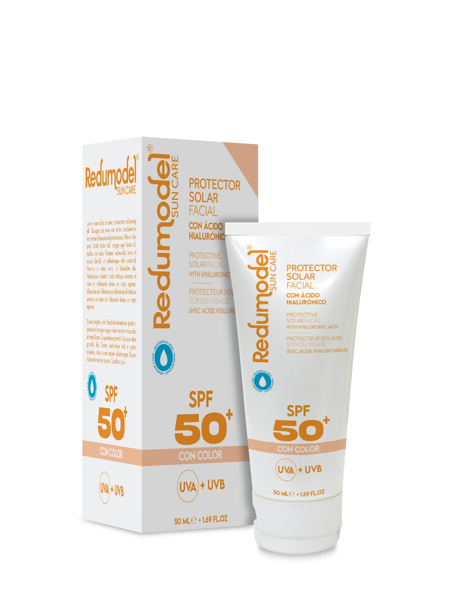 PROTECTOR SOLAR FACIAL SPF50+ CON COLOR 50ML