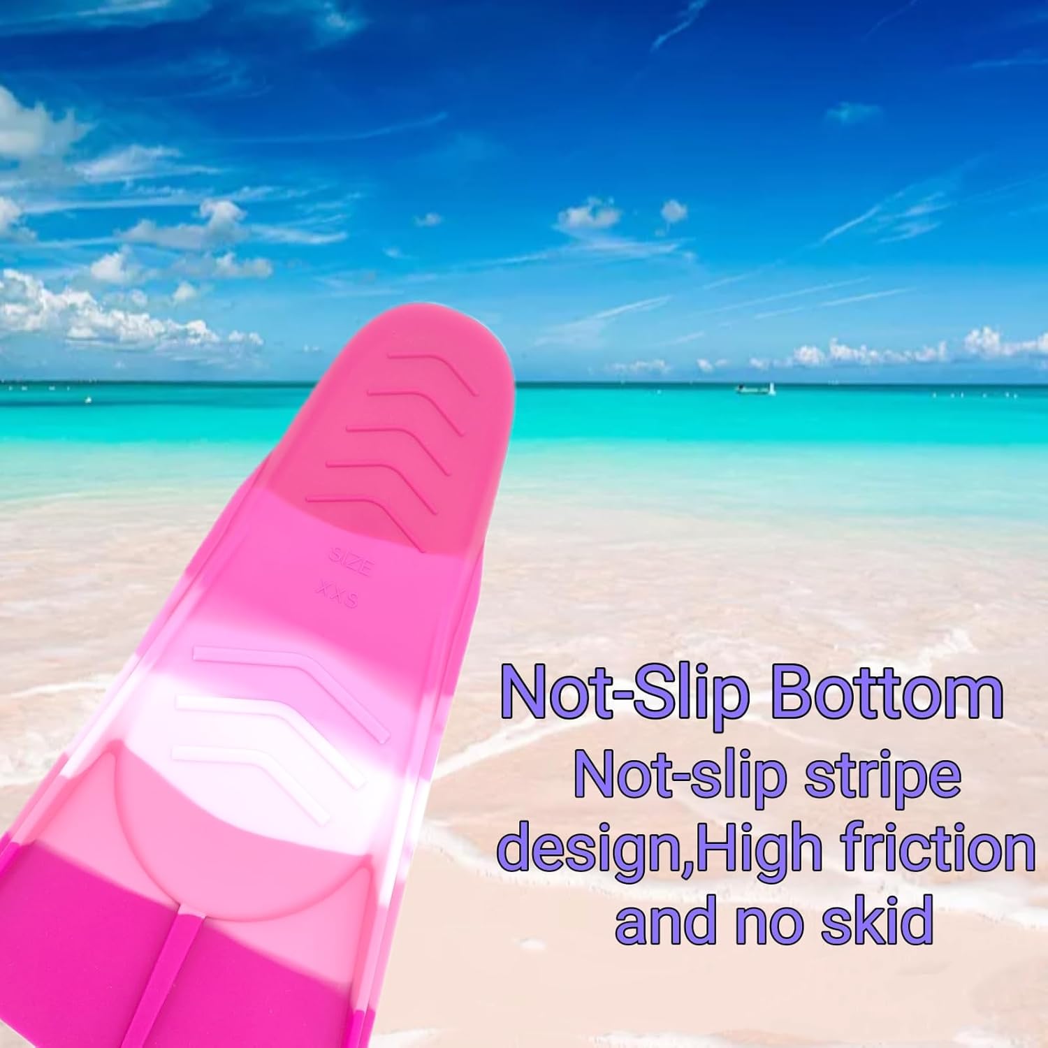 Swimming Training Fins,Kids Swim Fins,Comfortable Swimming Flippers Suitable for Children,Beginners,Girls,Boys,Adults