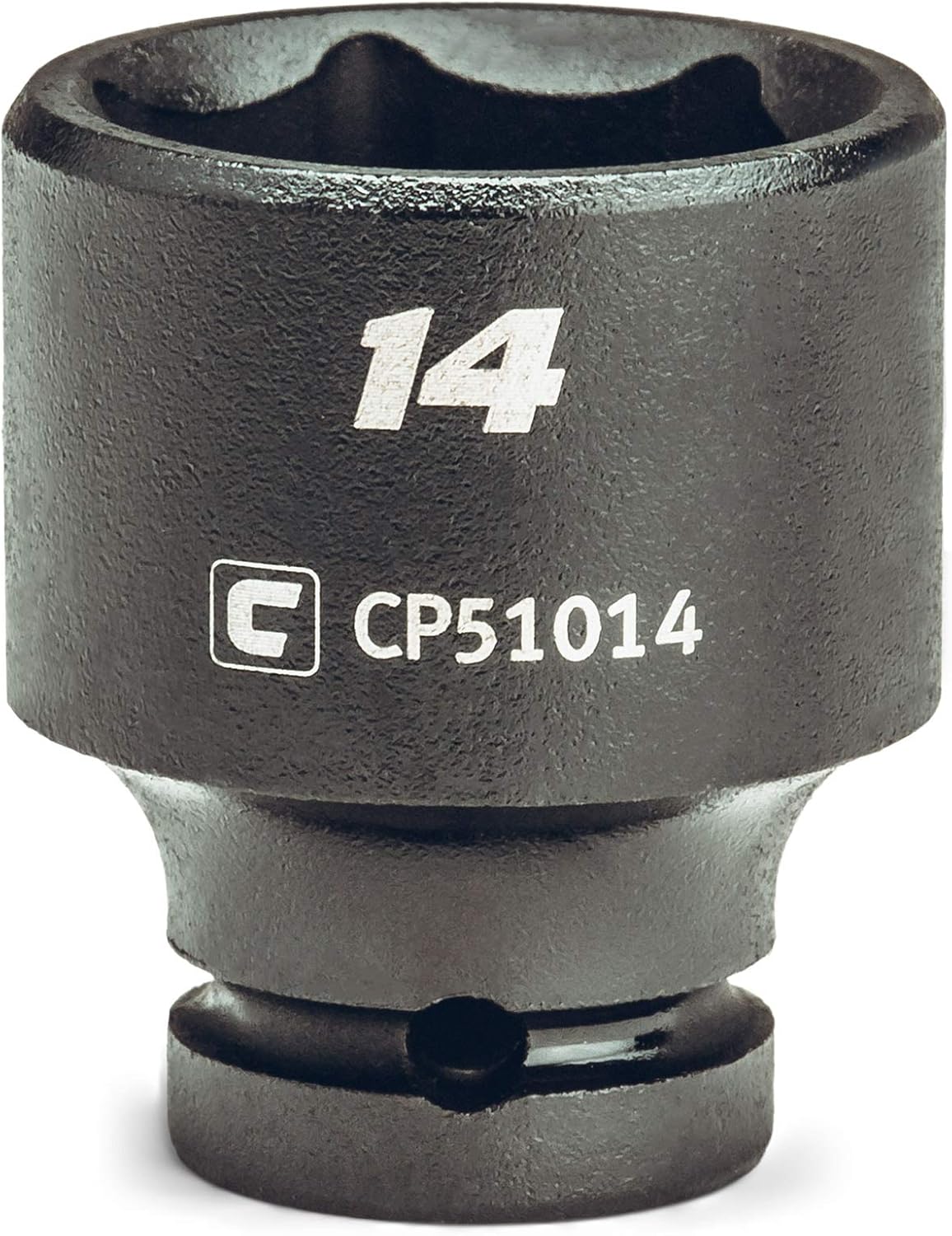 Capri Tools 14 mm Shallow Impact Socket, 1/4-Inch Drive, 6-Point, Metric