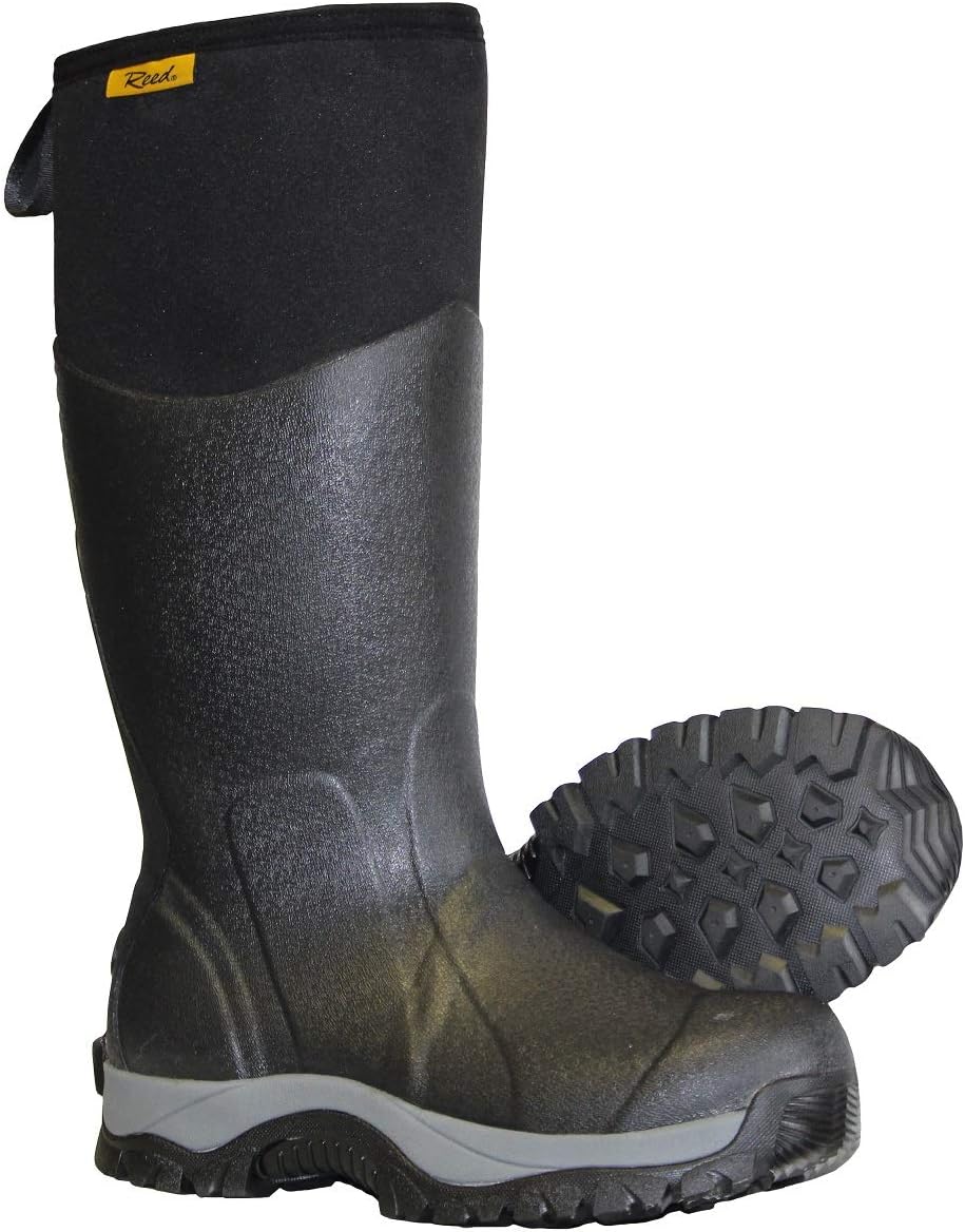 Reed Glacier Super Tough 16" Neoprene Boot Black