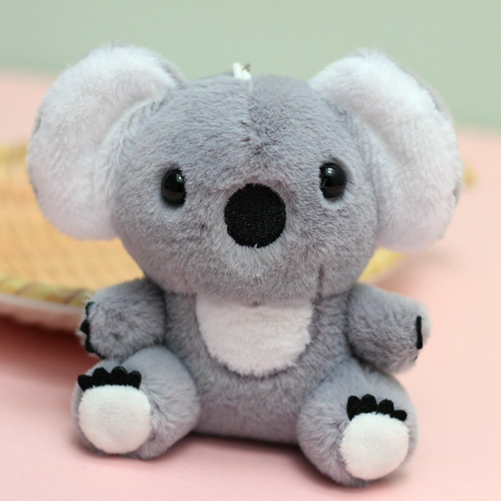 Amazon｜コアラぬいぐるみ 小さいサイズ 10CM おもちゃ グレー 