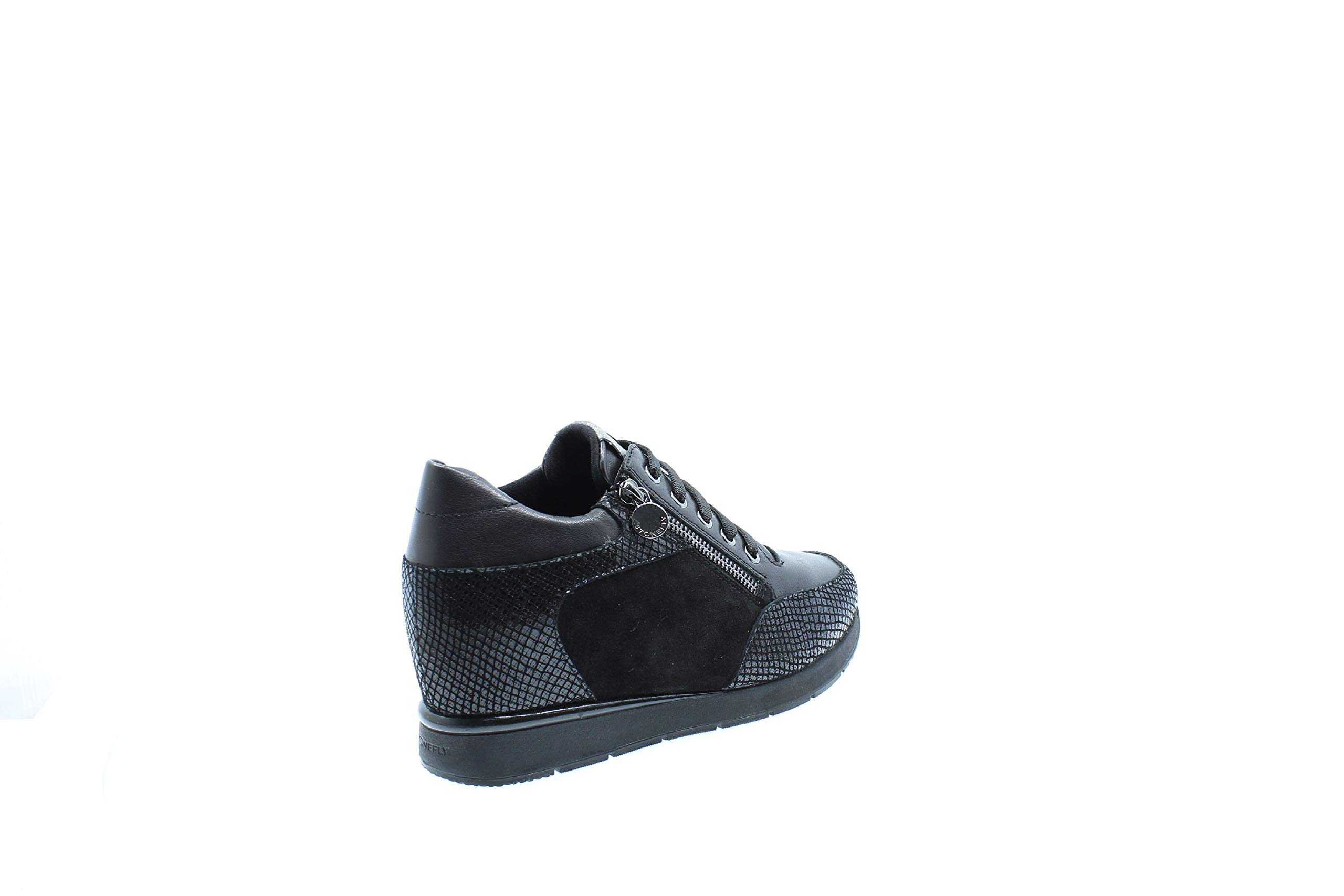 Stonefly 212431 000 Jackie 15 Print Snake Black