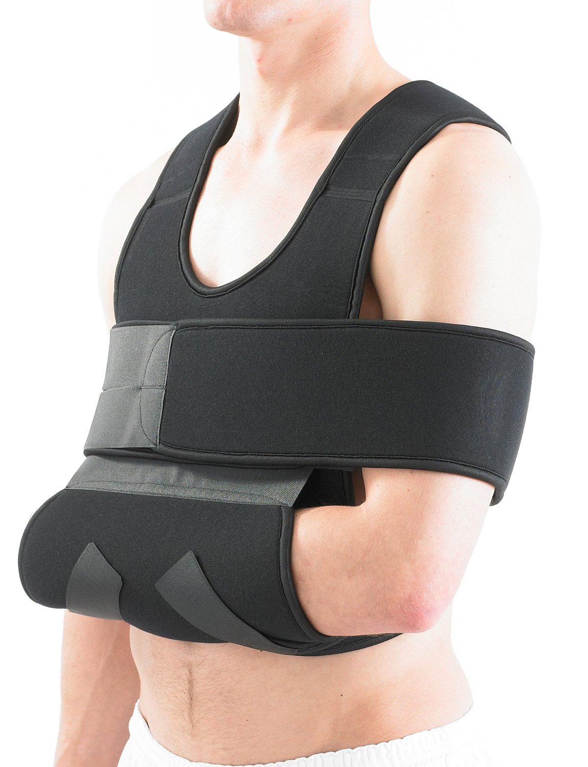Neo G Inmovilizador de hombro - Calidad de Grado Médico. Tejido ligero, transpirable. Ayuda a dar apoyo, elevar el brazo, inmovilizar el hombro, recuperación y rehabilitación. Tamaño Universal -Unisex