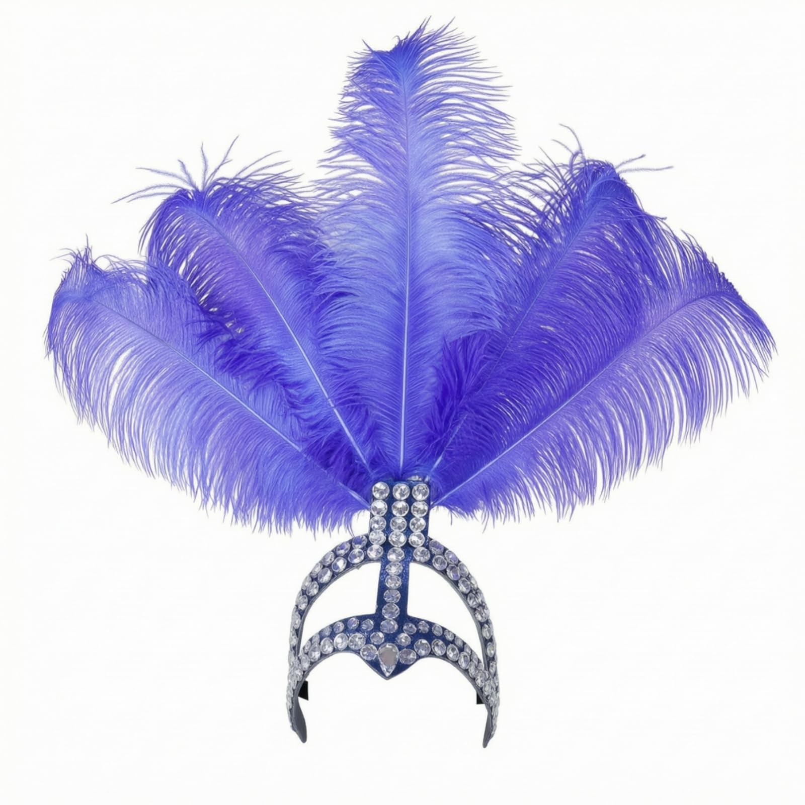 corativa a Mano Corona Plegable con Plumas table para Bodas, Real