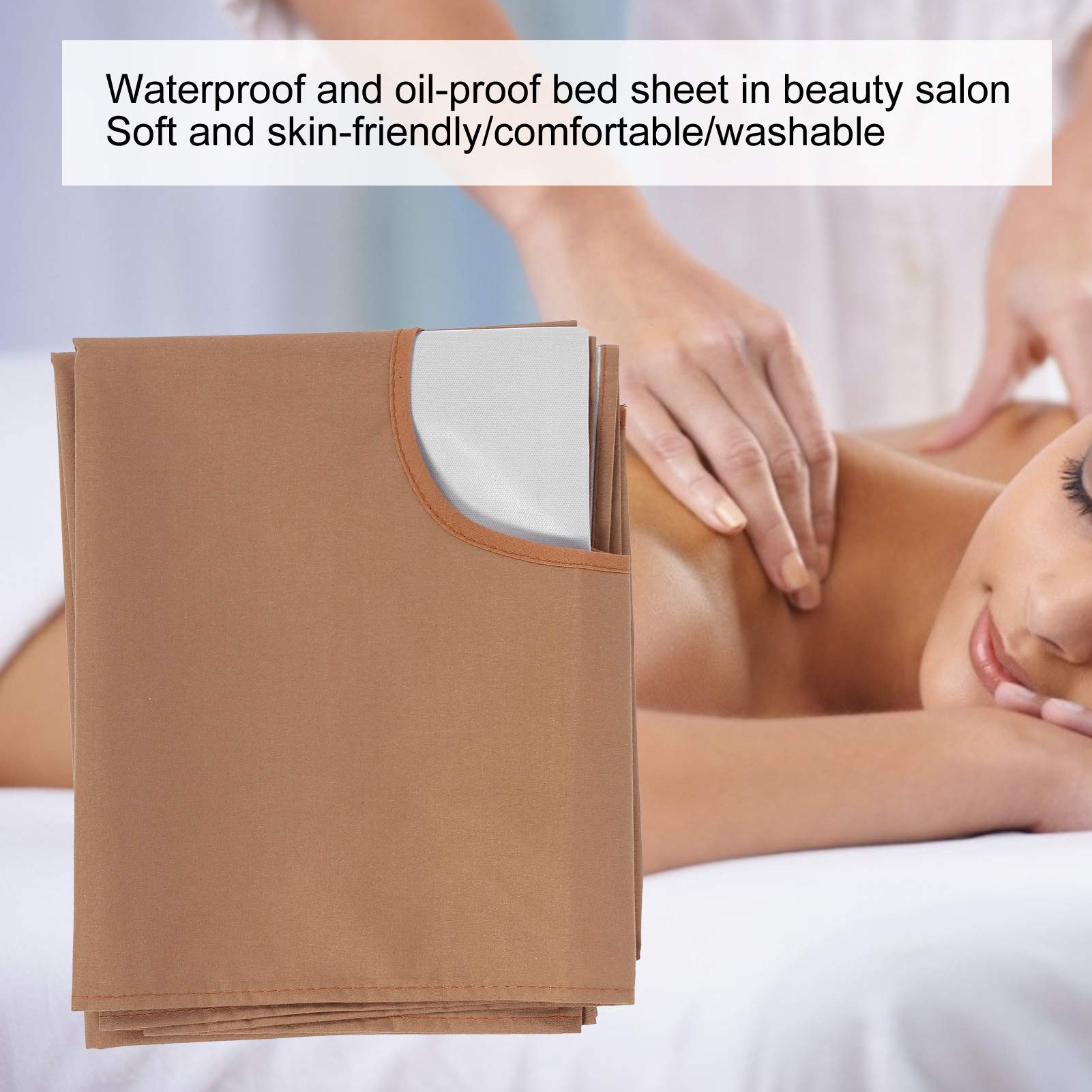 Housse De Massage Douce Pour Table Spa - Drap De Visage Avec Trou - Taille 70x190 Cm - Neuf Avec étiquettes