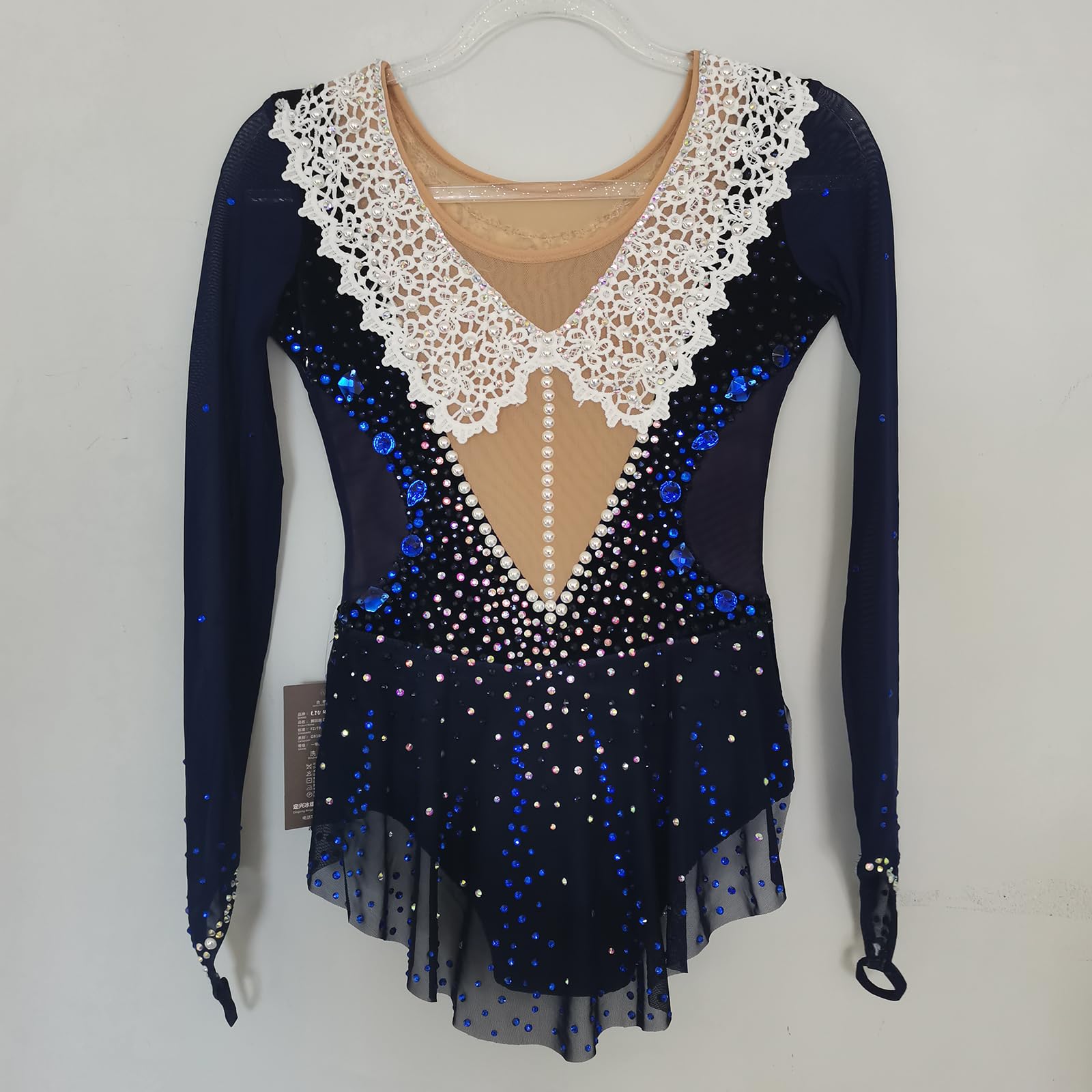 LIUHUO Maillot de gimnasia rítmica, a la moda, cómodo, para deportes, ocio, competición