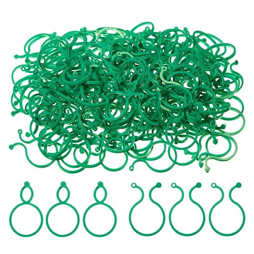 Plant Vine Clips, 2x2 Inch Large Design, 100 Pack Reusable