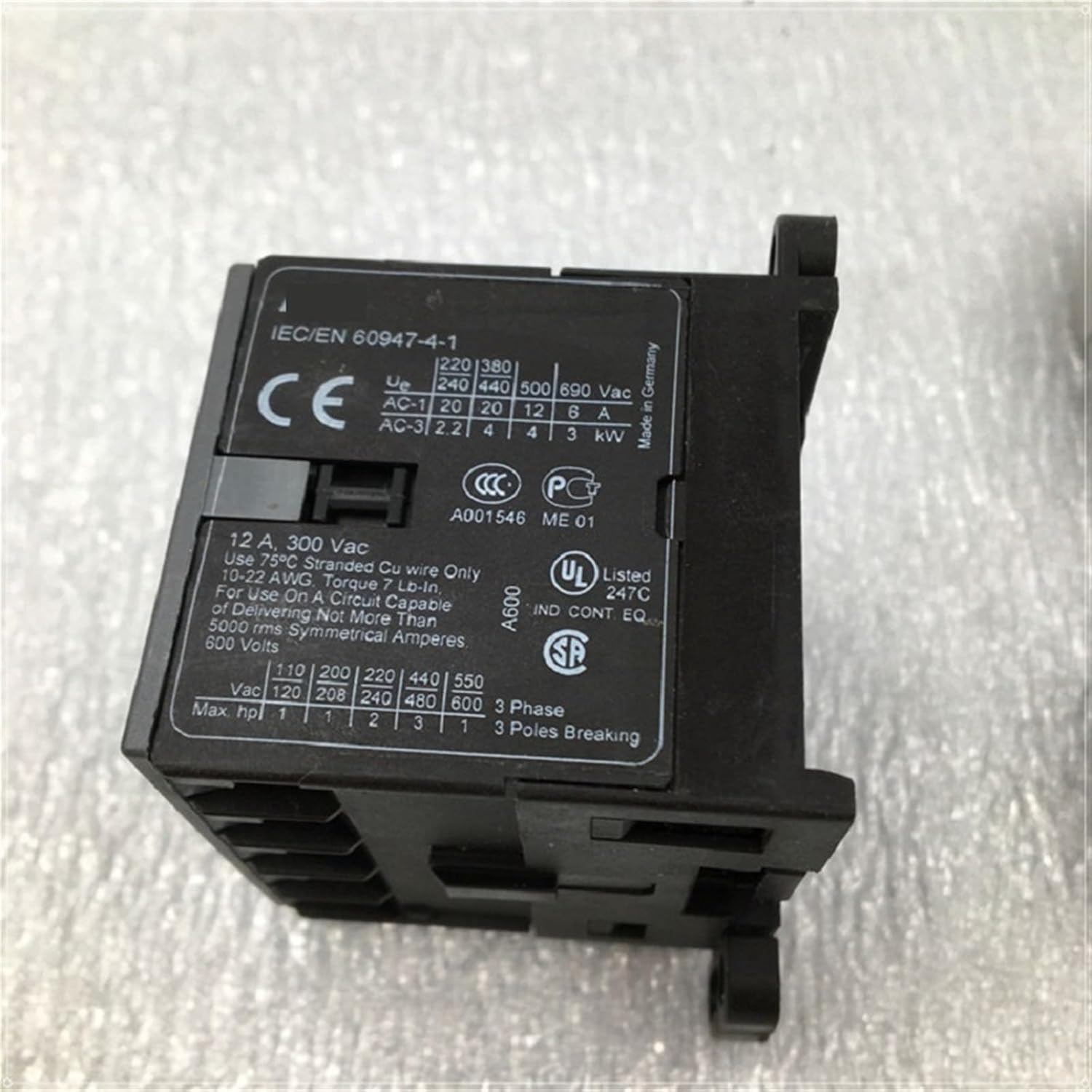 B7 3-Pole Mini Contactors AC Operated B7-30-10 B7-30-01 1Pcs(B7-30-10-01)