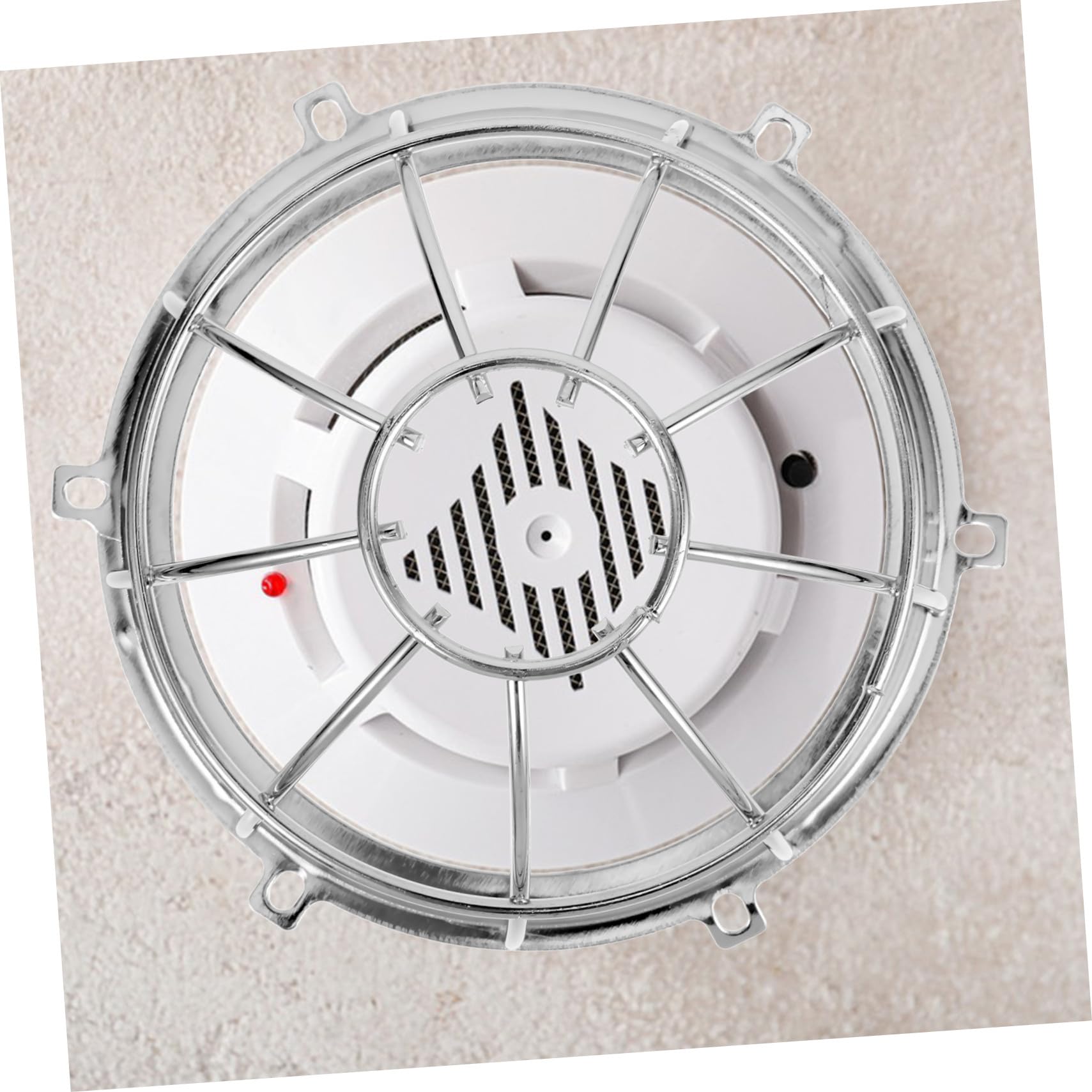 COLLBATH 3 Stück Sprinklerkopf Schutzabdeckung Metallgehäuse Robust Schutz für Brandmelder Sensoren Leicht zu Montieren Geeignet für Wohn Gewerbebauten