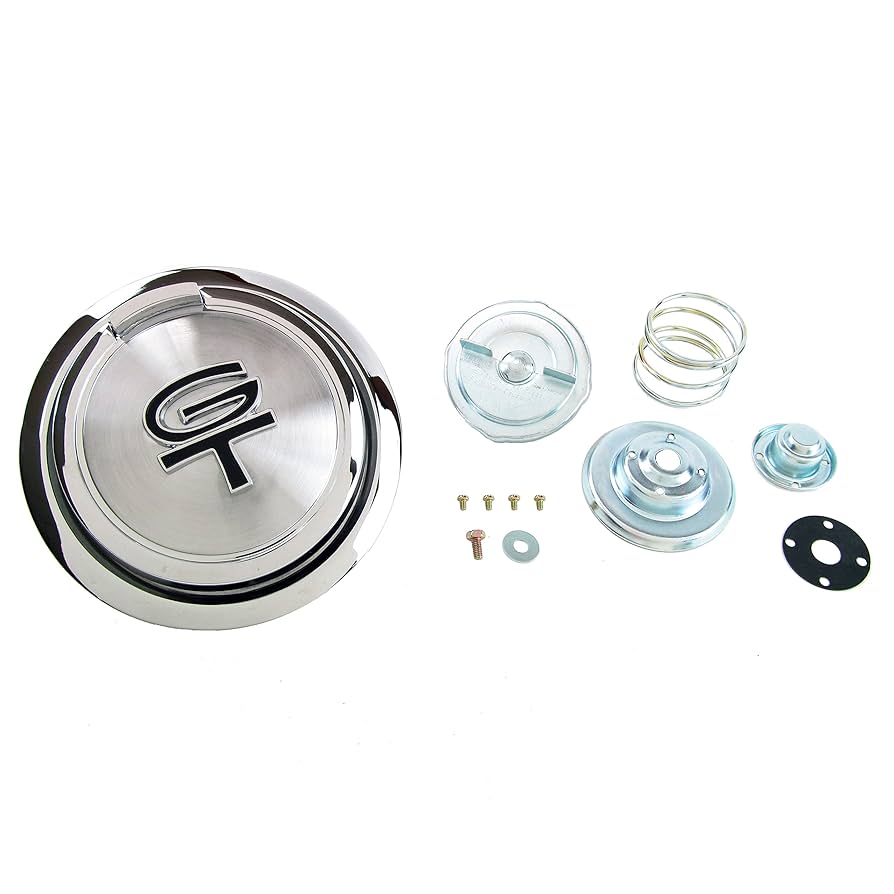 Amazon.com: Pop-Open Fuel Cap GT Black For 1967 Ford Mustang