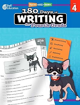 180 Days of Writing for Fourth Grade: Practice, Assess, Diagnose (180 Days of Practice)-Wow! eBook