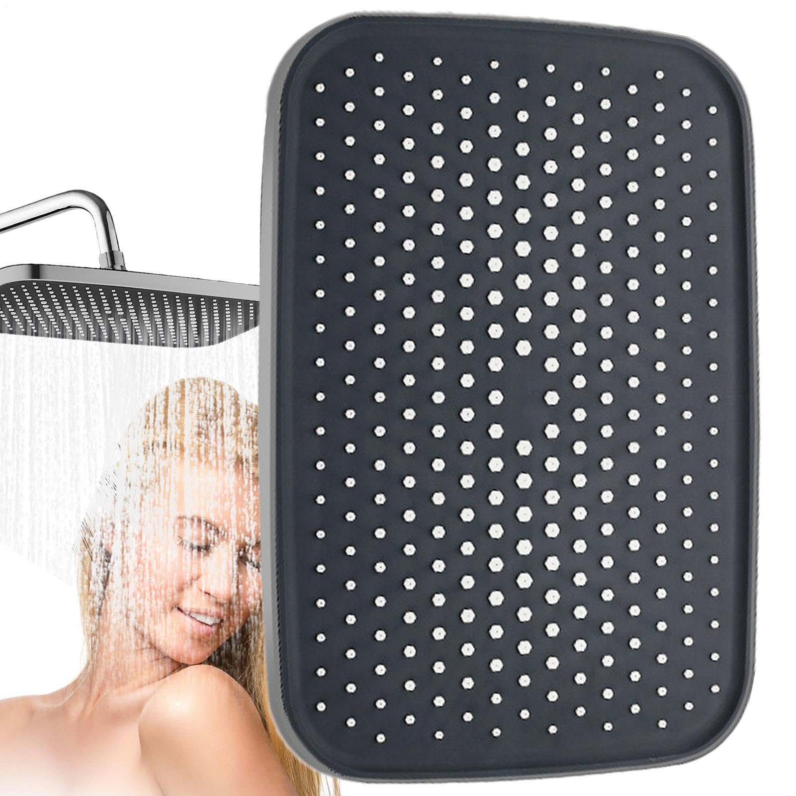 Pommeau de douche à effet pluie réglable haute performance pour salle de bain