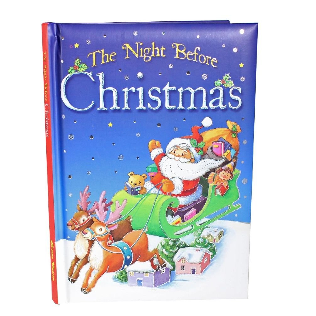 Christmas Padded Hardback Childrens Book - The Night Before Christmas