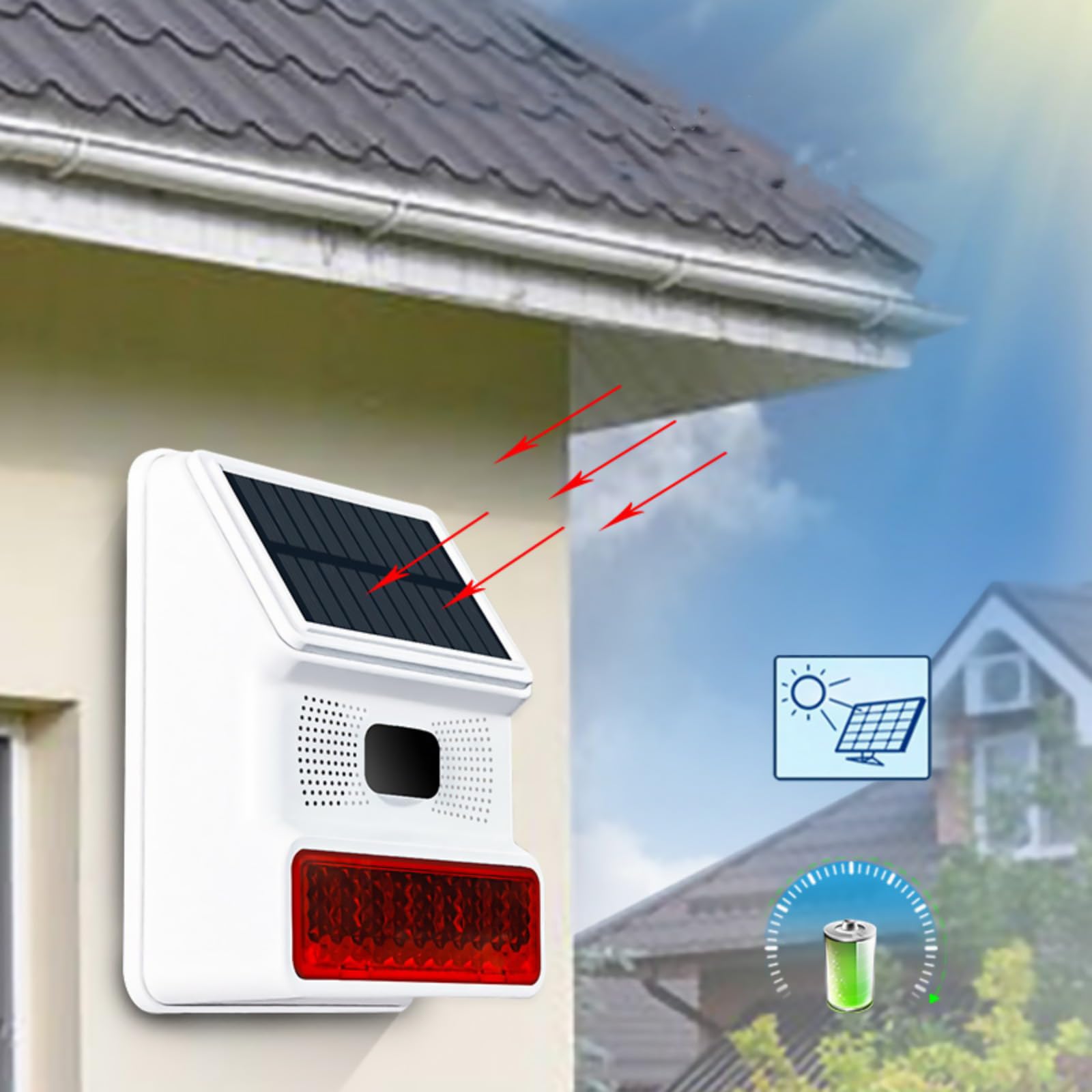 Sensor de movimiento para sistema de alarma de seguridad del hogar, sensor de movimiento infrarrojo PIR, herramienta de accesorios de seguridad