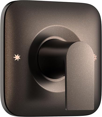 Vista 26 de T2471BN Genta LX - Kit de moldura de válvula de níquel cepillado, mango de ducha, compatible con válvula Moen 2510 cepillado níquel