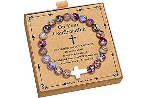 Easter Basket Stuffers for Teen Girls: Confirmation Bracelet as Confirmation Gifts for Teen Girls