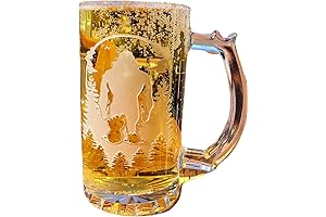 Bigfoot Beer Mug: Sip from the Serenity of the Forest