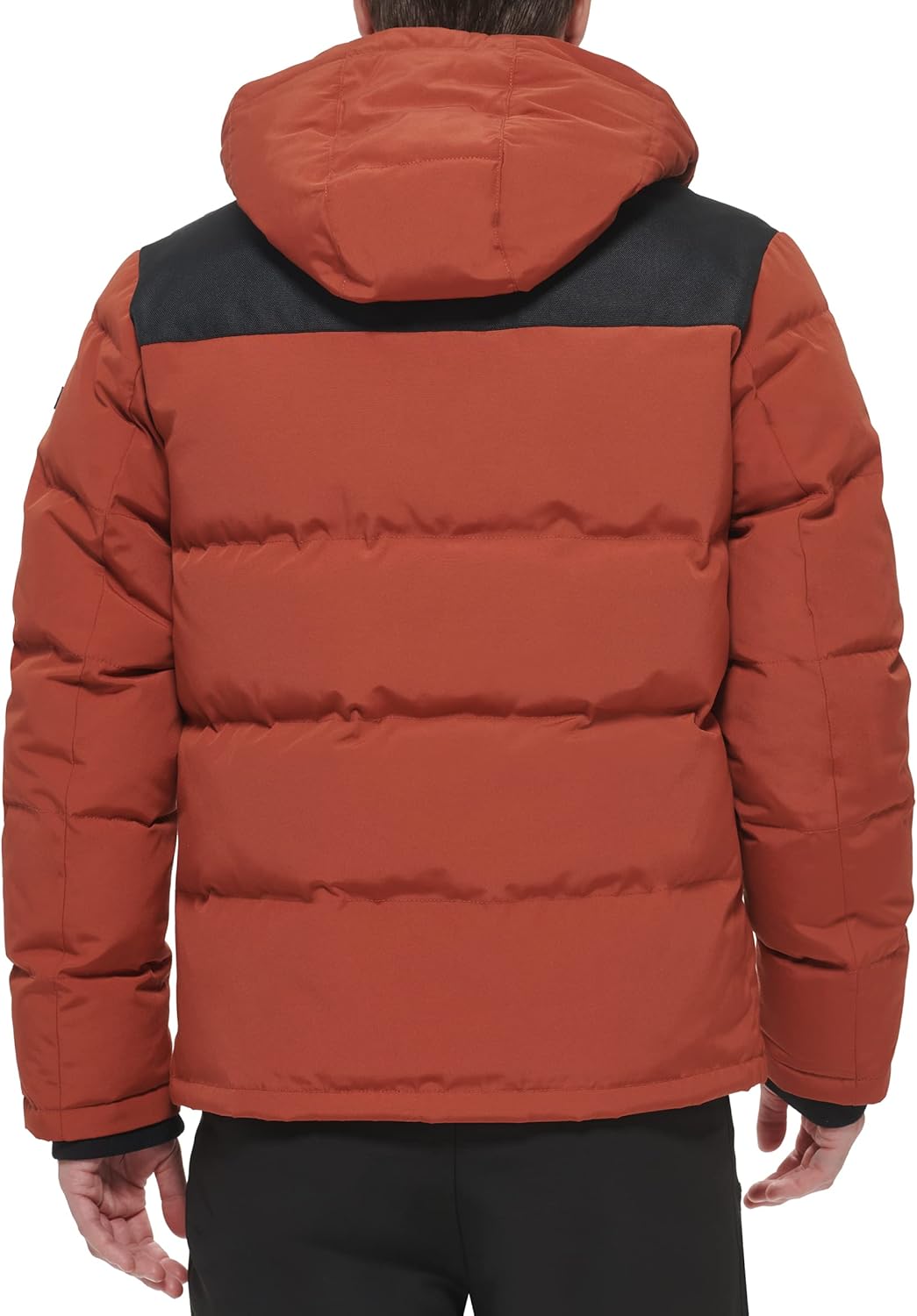DKNY Men's Mixed Media Quilted Puffer Jacket - Image 2