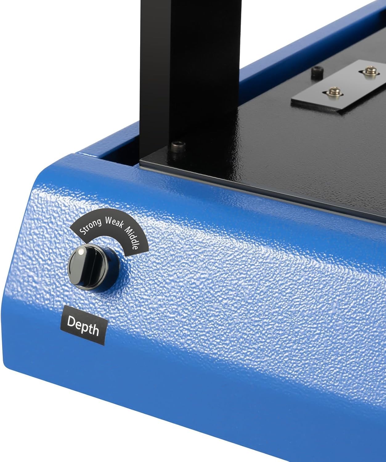 Elektrischer Tischgravierer und -marker (400 W) für Metall- und Hartplastikschilder, Gravurtiefe 0,05–1 mm, 2 Zoll
