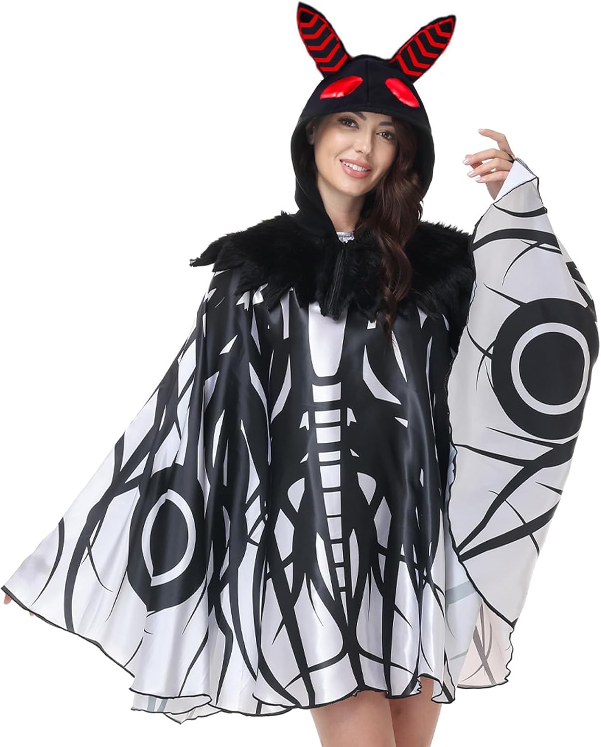 Unisex Halloween Costume Hooded Cape Cosplay Christmas Costumes Party Cape