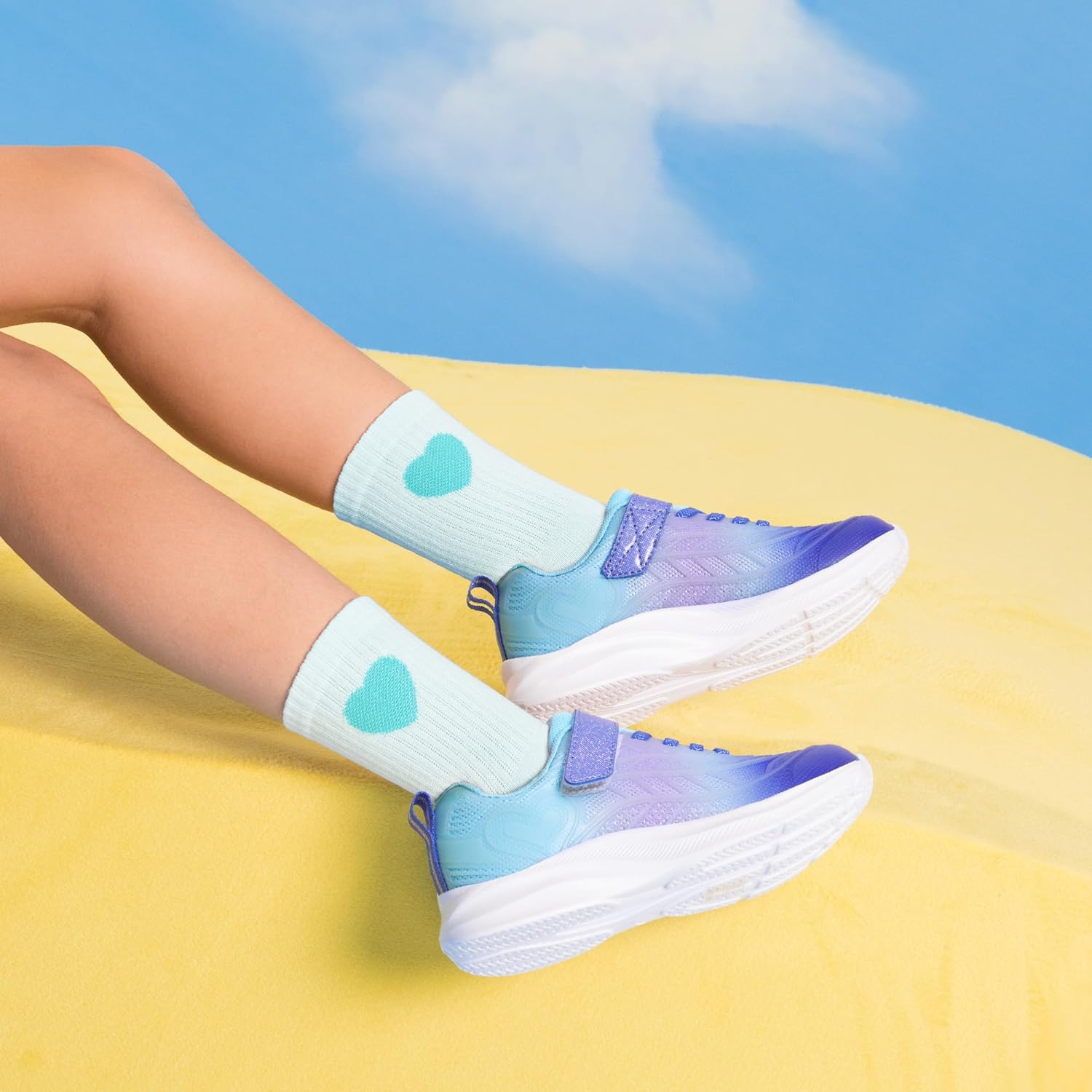 DREAM PAIRS Girls Shoes Kids Tennis Sparkle Ease Running Athletic Lightweight Sneakers for Little/Big Kids Toddler - Image 2