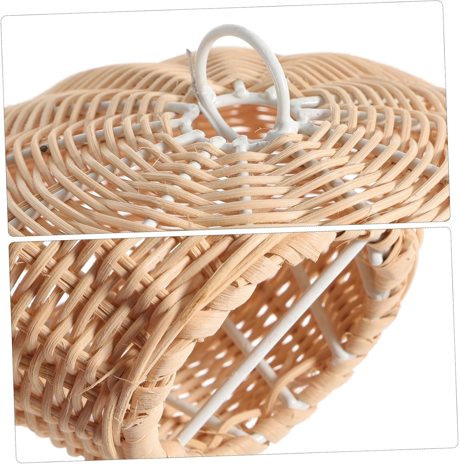 Unique Hanging Hot Air Balloon Decor Rattan Balloon Ornament for Nursery Bedroom Wedding Party Christmas Decorations