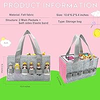 Vista 2 de Estuche de transporte de viaje compatible con Toniebox reproductor de audio Starter Set, bolsa de almacenamiento de juguetes musicales educativos