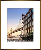 Vista 22 de Frametory, marco de fotos de aluminio de 16x20 - Marco negro de 16 x 20 con alfombrilla extraíble para foto de 11 x 14 - Marco de metal duradero