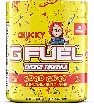 Amazon.com: G Fuel Chucky Good Guys Energy Drink Powder, Pre Amazon.com: G Fuel Chucky Good Guys Energy Drink Powder, Pre
