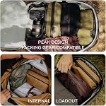 Peak Design Wash Pouch, Eclipse, Weatherproof Travel Toiletry Bag, Upright or Hanging Dopp Kit with Pockets, Magnetic Toothbrush Pocket, Wide UltraZip Opening, Toiletry Bag for Men and Women