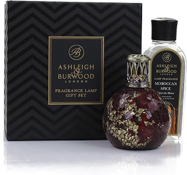ASHLEIGH & BURWOOD | Dragon's Eye Gift Set | Hand Crafted Dragon's Eye Lamp & Moroccan Spice Fragrance 250ml
