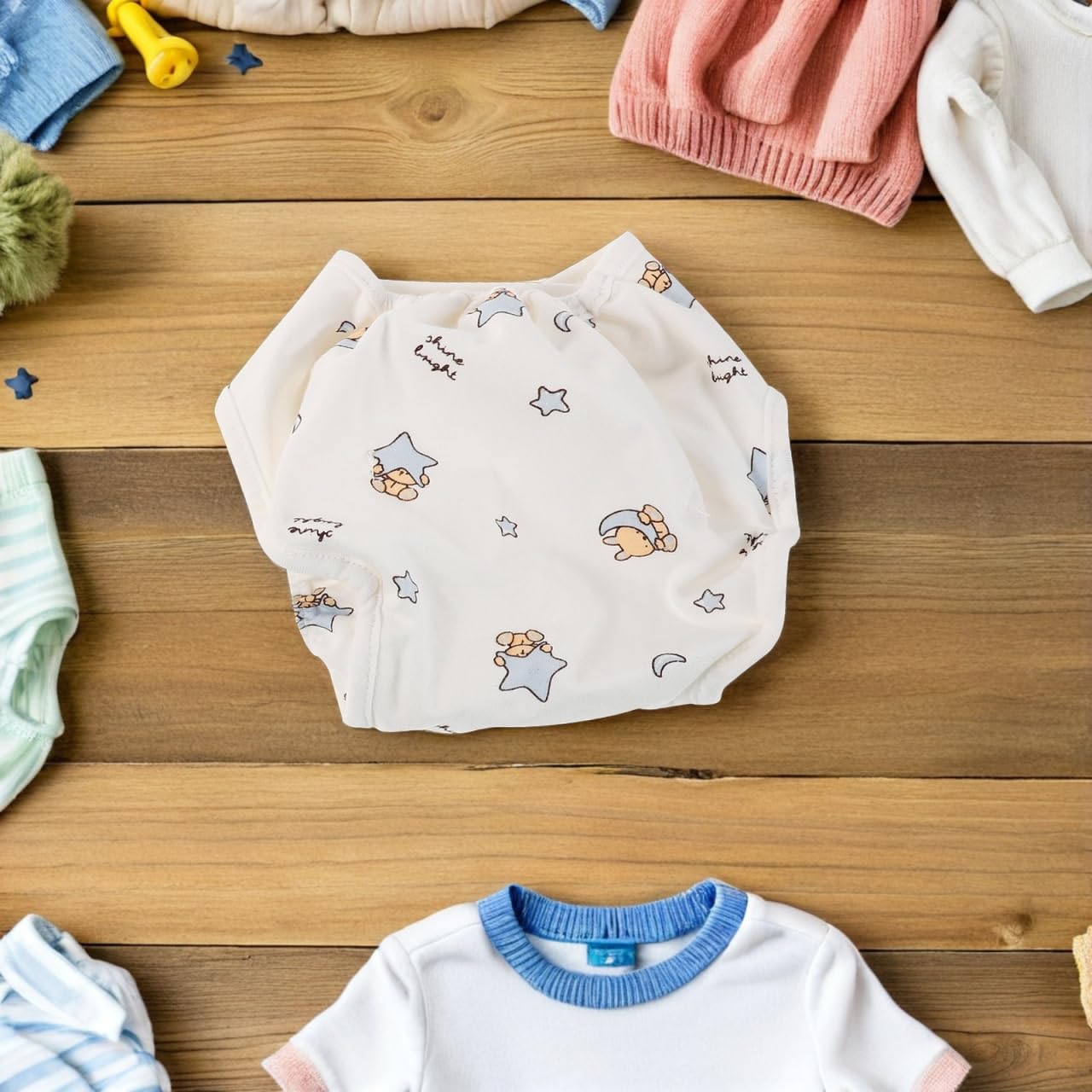 Iplusmile PañAles Lavables Para BebéS ReciéN Nacidos 2 Piezas PañAles Reutilizables De Tela Suaves Absorbentes Y FáCiles De Secar Accesorios De Ropa Para NiñOs PequeñOs