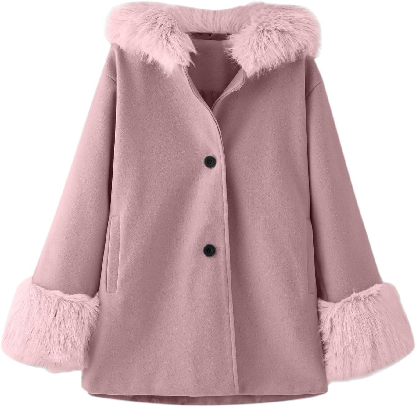 Toddler Girls Winter Windproof Coat Jacket Kids Warm Hooded Outerwear Jacket Toddler Girl Coats