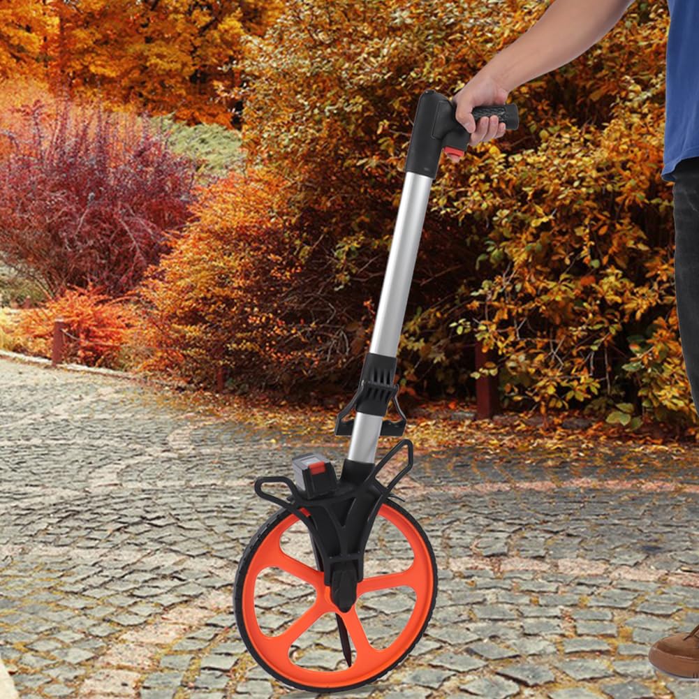 Messrad Meterzähler Meßrad Messrad Kaufen Handmessrad, 0–9999,9 Fuß Reichweite, Mechanischer Zähler Mit Landmaß