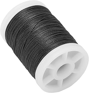 SUNGOOYUE Archery Bow String Serving Threadï¼ŒBowstring Serving Materialï¼Œfor Tying Peep Sight Nock Maintenance Accessory 110m(Black)