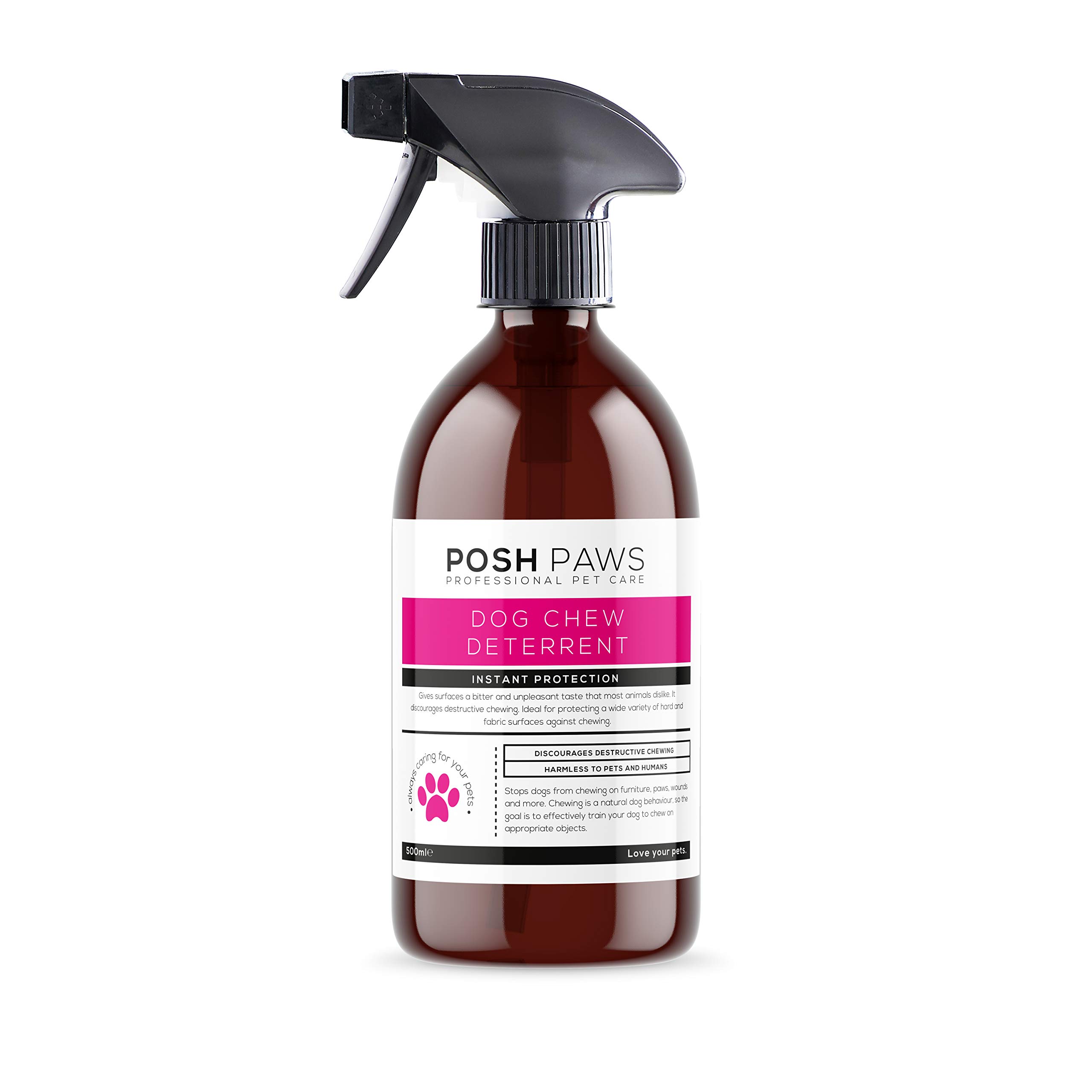 Posh Paws Dog Chew Deterrent, 500ml, clear