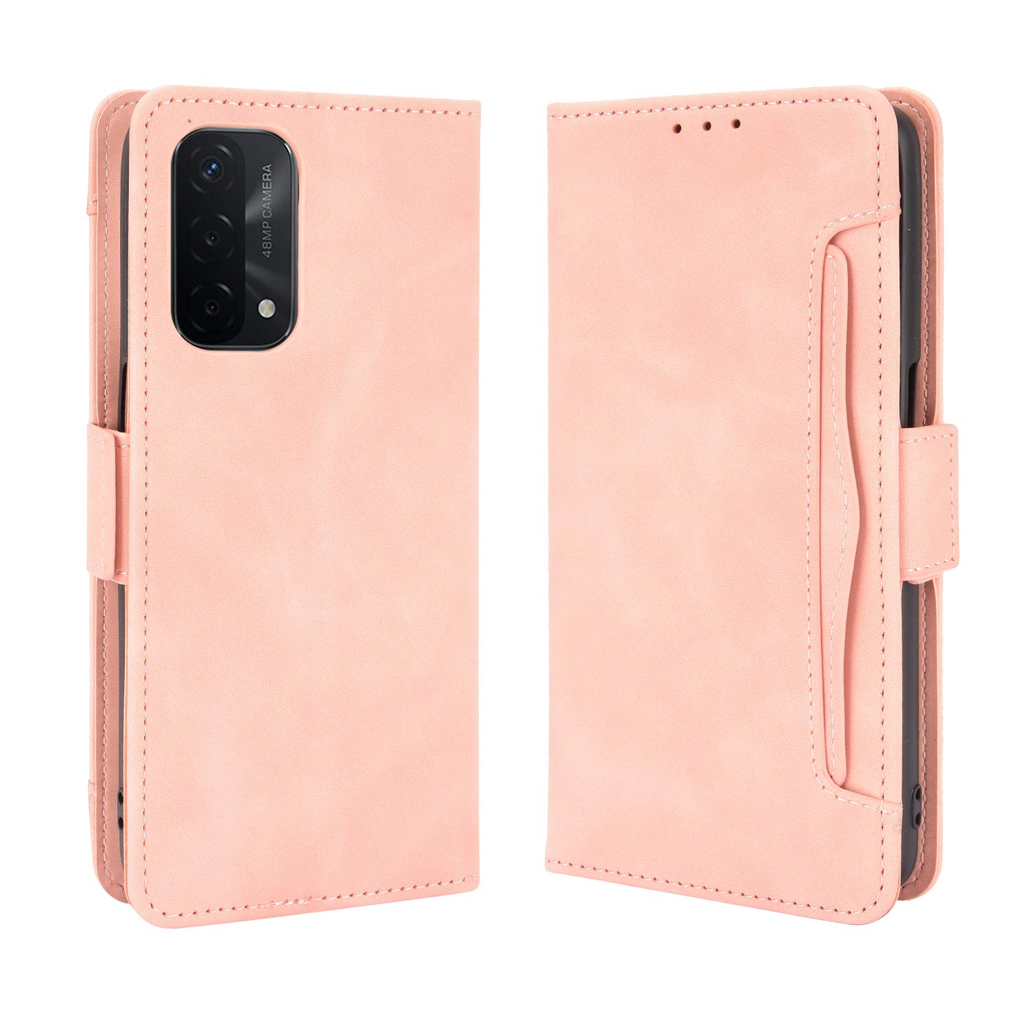 Custodia Portafoglio Magnetica Custodia A Libro Magnetico In Pelle Per OPPO A74 5G - Flip Cover Con Protezione Schermo, Elegante E Pratica Ombrellone Portatile