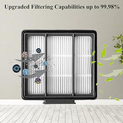 Miniatura 5 de Para Shark IQ RV100AE RV1000 UR1000SR Partes de vacío principal/lateral cepillo y filtro RV1001 AV970 AV993 RV912S AV1002AE robot aspirador