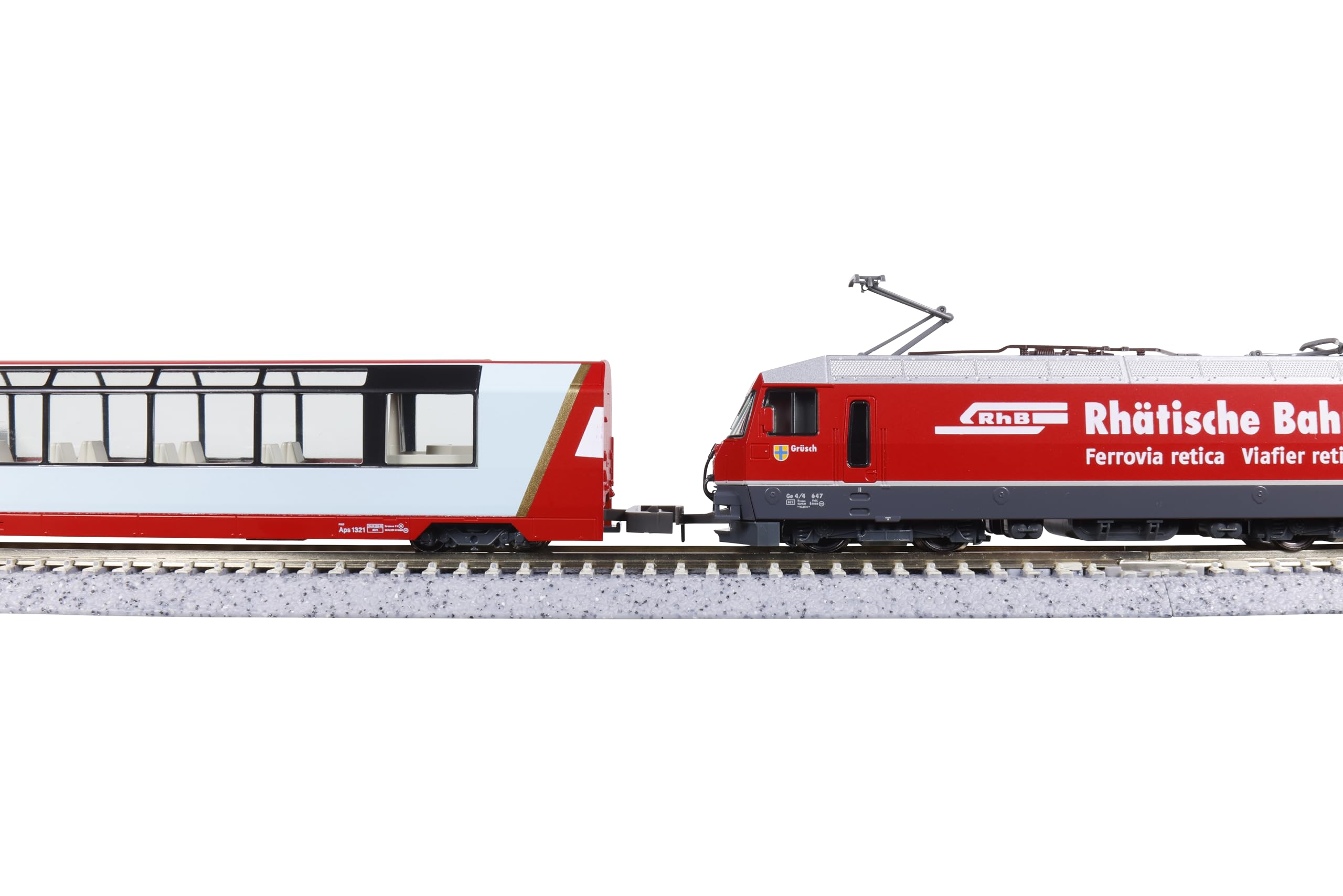 N Gauge No. : 10-2026 KATO Alps Glacier Express Basic Set (3 Cars