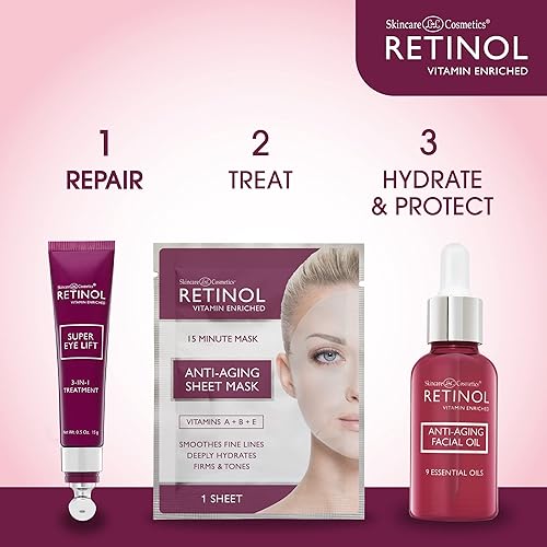 Miniatura 6 de LIVAURA Retinol Gold - Máscara despegable – Tratamiento de lujo que aprieta, levanta, hidrata la piel para un acabado luminoso – El oro real ayuda a