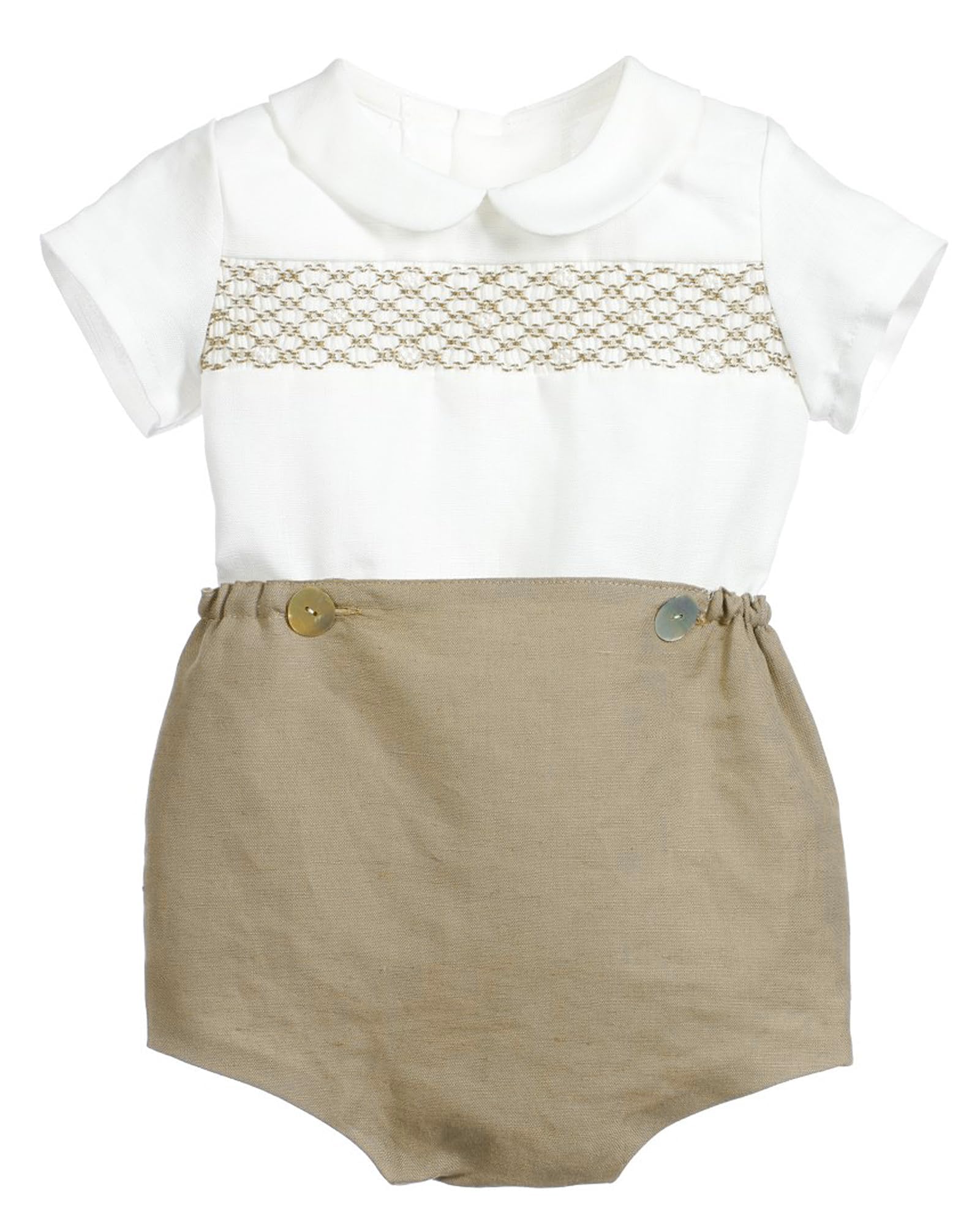 Twoflower Smocked 2-Piece Set