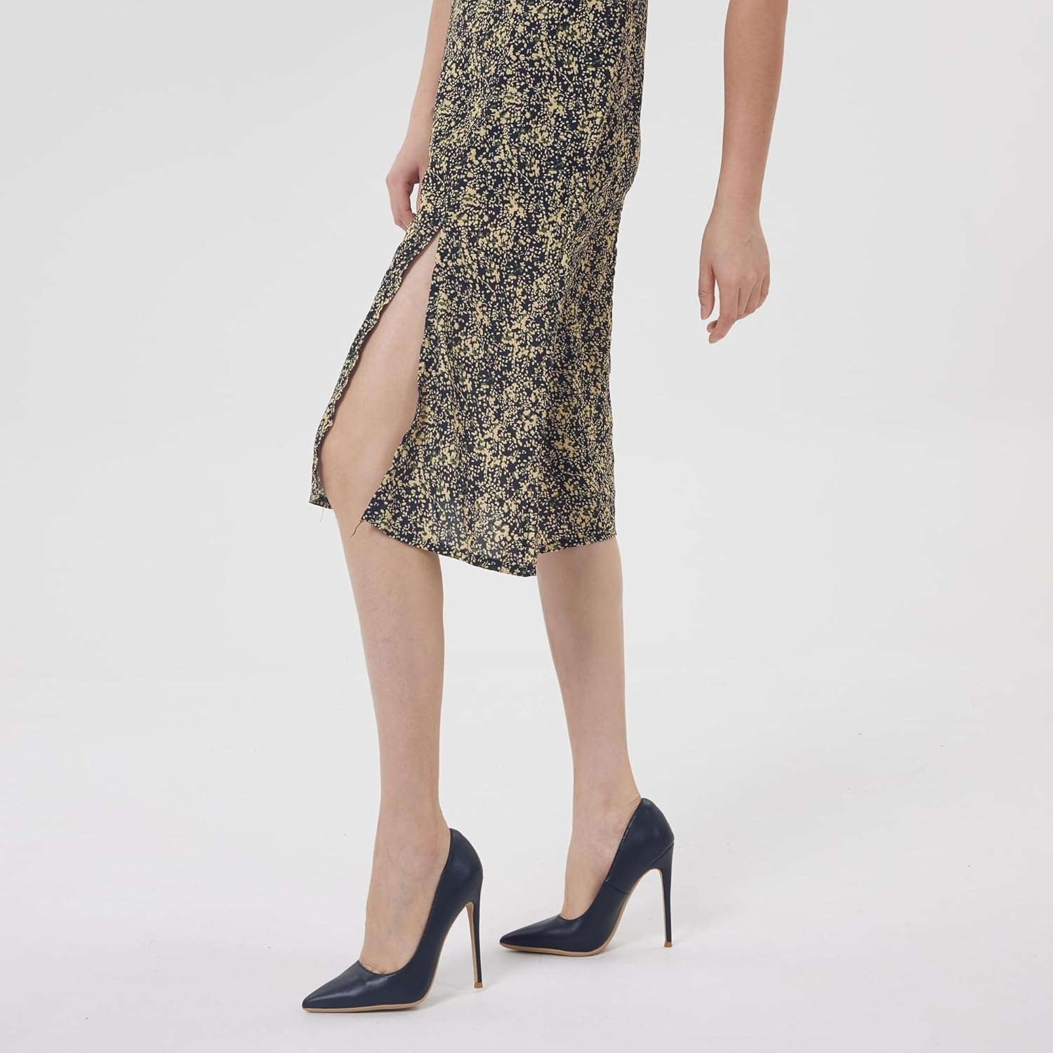 Elisabet Tang Women Pumps, Pointed Toe High Heel 4.7 inch/12cm Party Stiletto Heels Shoes Matte - Image 7