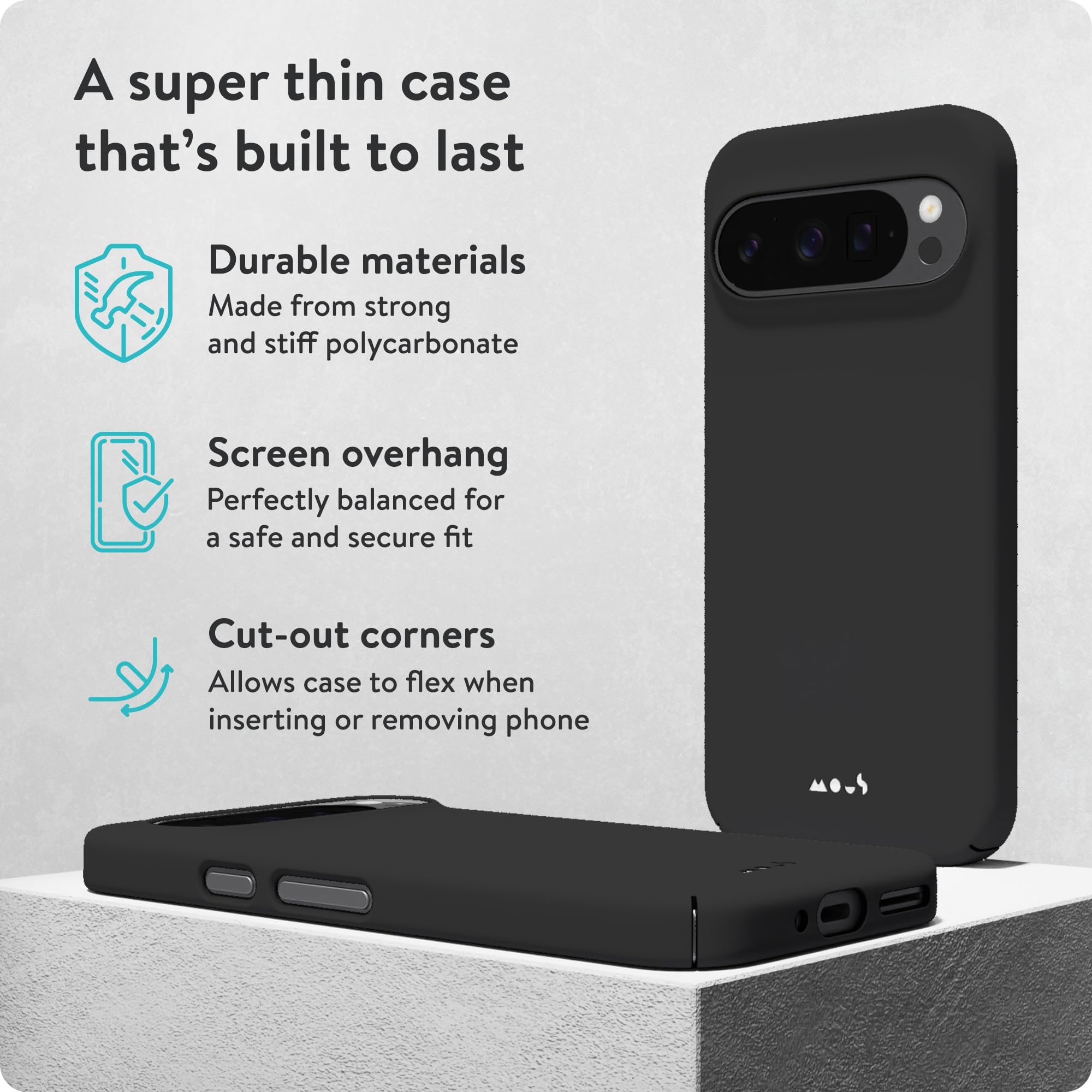 Amazon.com: Mous for Google Pixel 9 Pro XL Case MagSafe Compatible