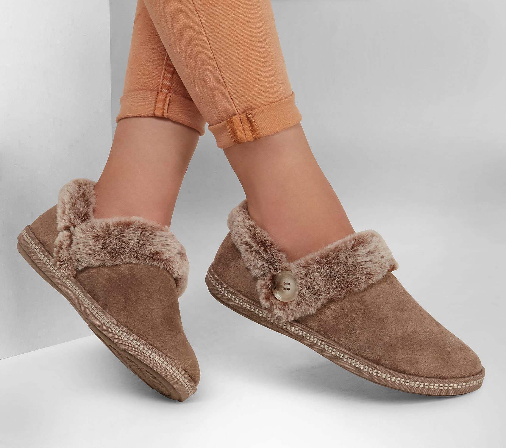 Skechers - Zapatillas de casa 167219 Mujer Marrón