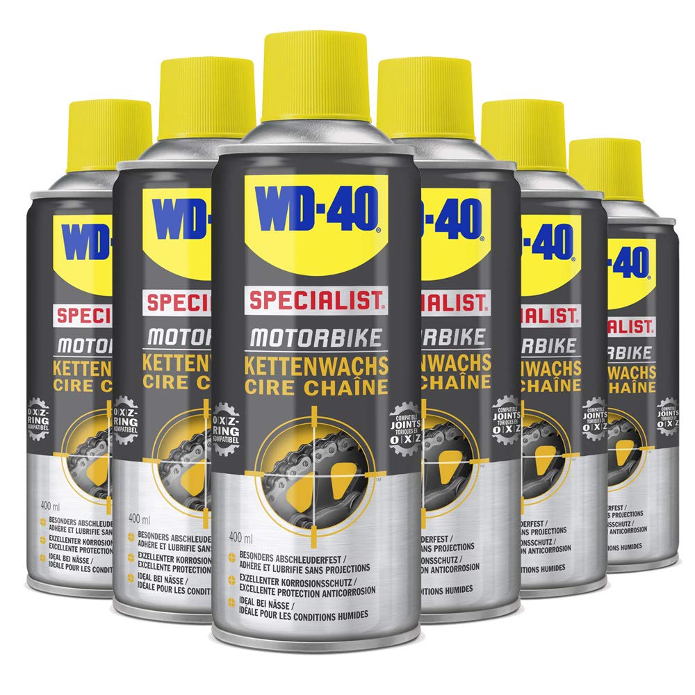 WD-40 Set Specialist Motorbike Kettenwachs 400ml (6)