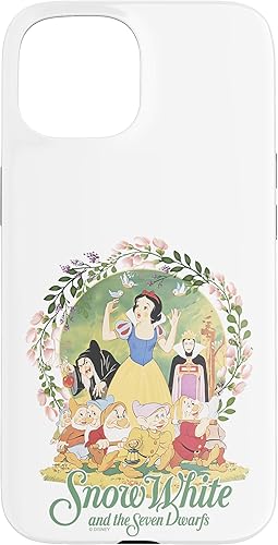 Miniatura 10 de Funda para iPhone 13 Pro Max Disney Blancanieves y The Seven Dwarfs Floral Portrait Case